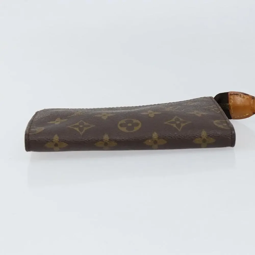 Louis Vuitton Monogram Bucket PM Accessory Pouch Brown
